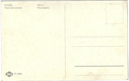 PRAHA – VÁCLAVSKÉ NÁMĚSTÍ – detail 1