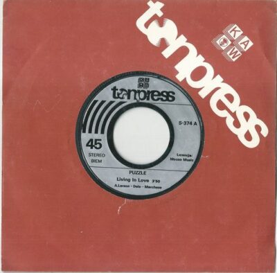 PUZZLE – LIVING IN LOVE / DISCO HOP – PART 1 SP deska