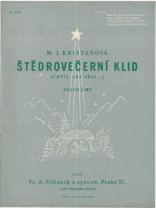 ŠTĚDROVEČERNÍ KLID (CHTÍC, ABY SPAL…) – M. J. Kristánková