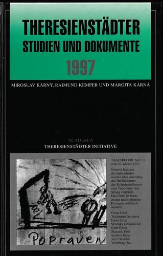 teresien97.pdf THERESIENSTÄDTER STUDIEN UND DOKUMENTE 1997
