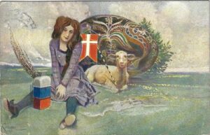 VELIKONOČNÍ POZDRAV pohlednice