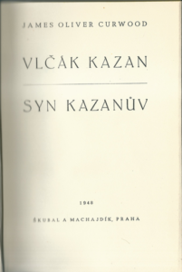 VLČÁK KAZAN / SYN KAZANŮV