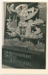 VÝSTAVNÍ SKLÁŘSKÉ TRHY pohlednice