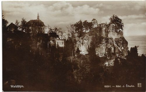 WALDŠTÝN pohlednice