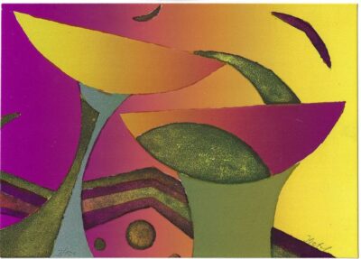 JAN BOTEK – KOMPOZICE (DVĚ ČÍŠE)