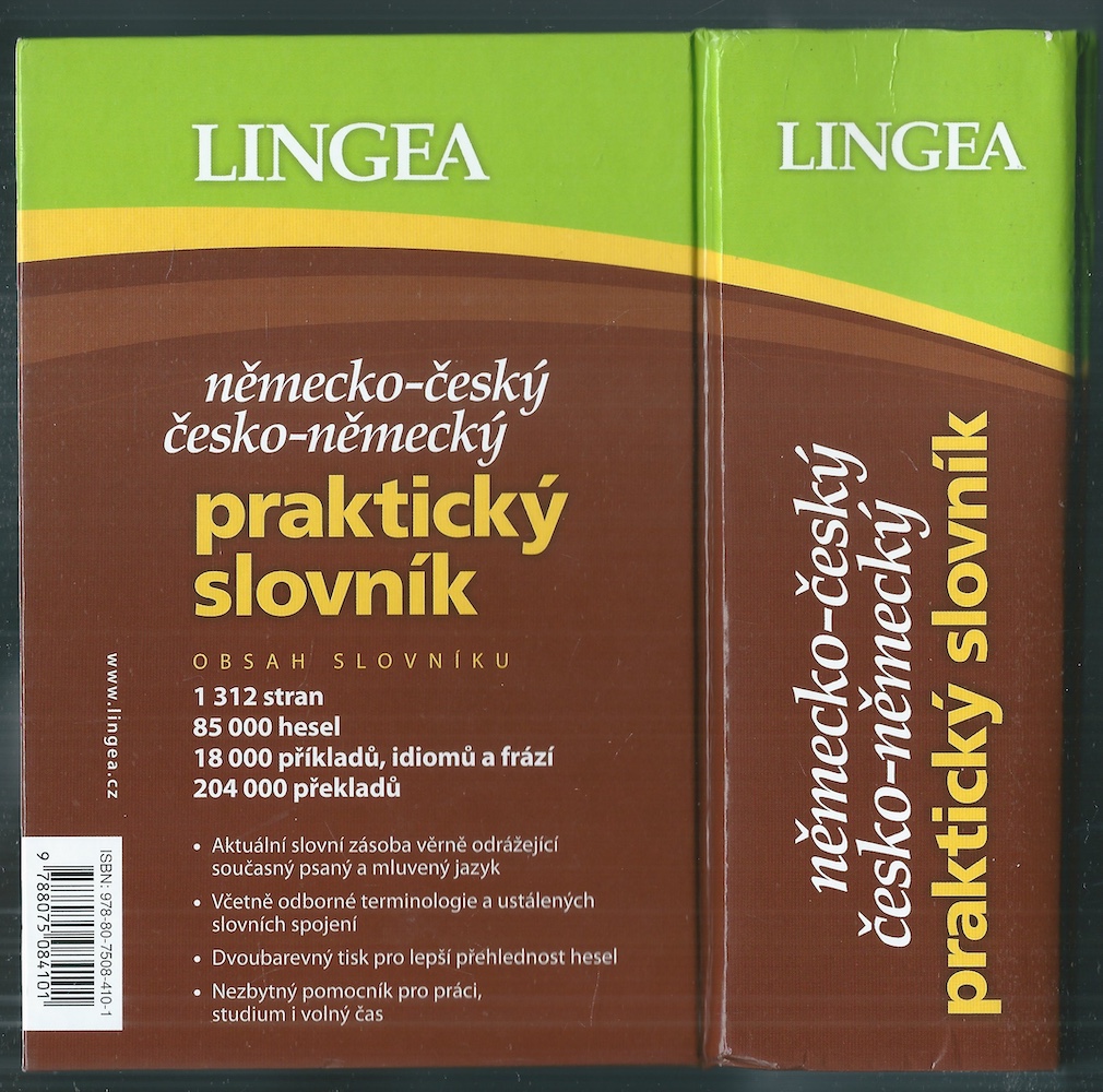 NĚMECKO-ČESKÝ ČESKO-NĚMECKÝ PRAKTICKÝ SLOVNÍK - Obrázek 2