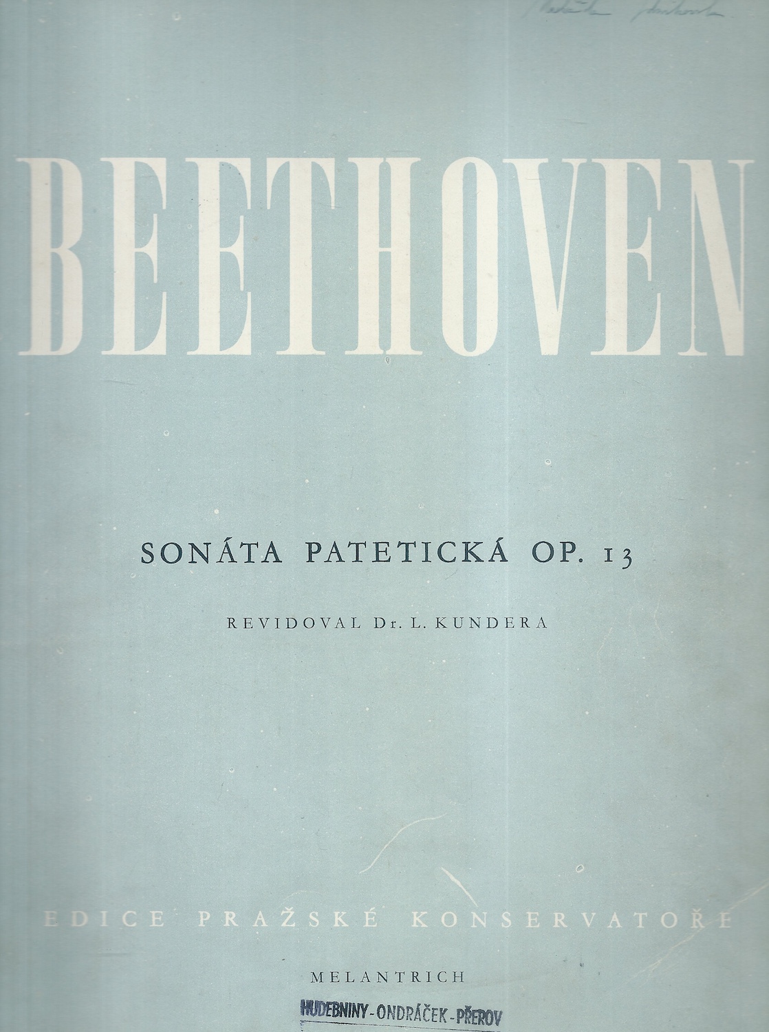 SONÁTA PATETICKÁ OP. 13