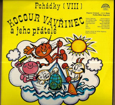 kocour Vavřinec POHÁDKY (VIII) – KOCOUR VAVŘINEC A JEHO PŘÁTELÉ / JÁNOŠÍKOVA KUŽELNA (LP)