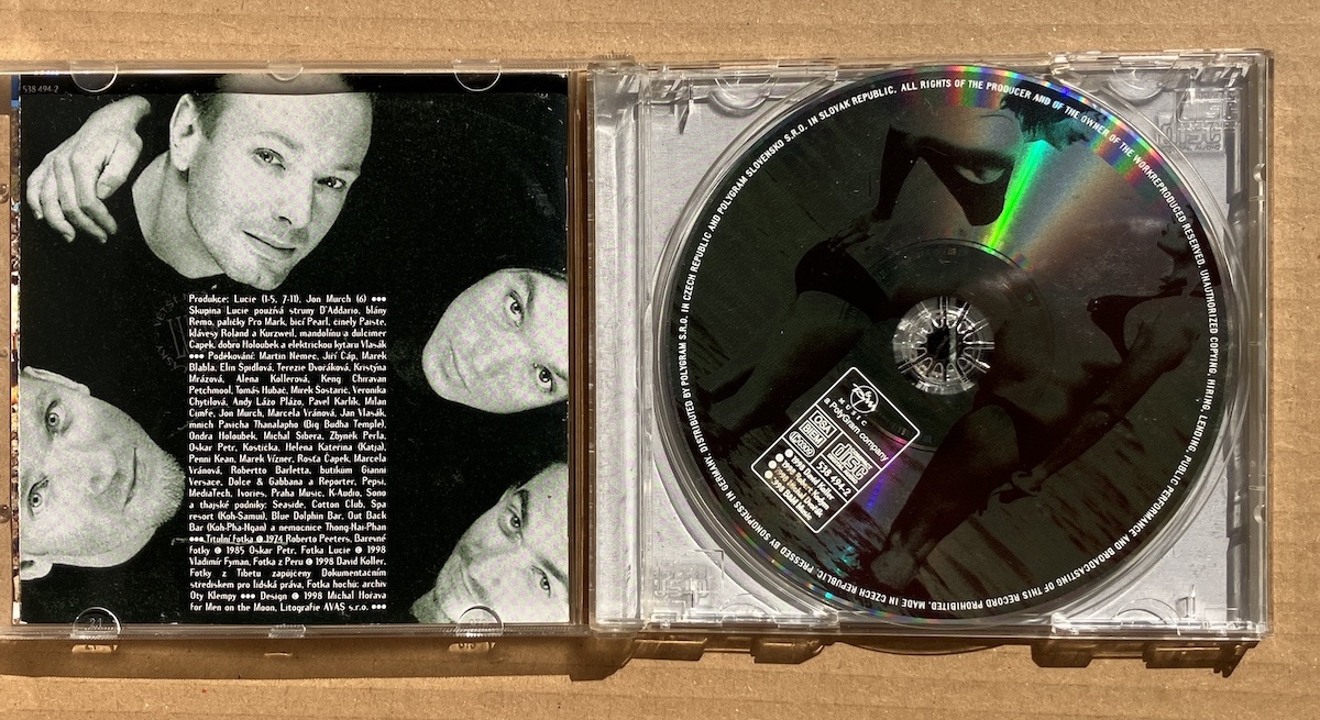 LUCIE – VĚTŠÍ NEŽ MALÉ MNOŽSTVÍ LÁSKY (CD) - Obrázek 2