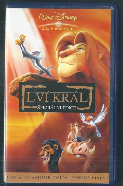 lví král LVÍ KRÁL – SPECIÁLNÍ EDICE (VHS)