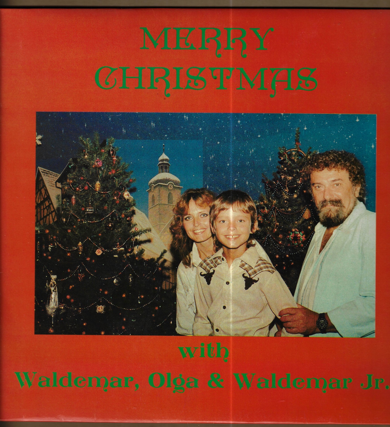 WALDEMAR, OLGA & WALDEMAR JR. – MERRY CHRISTMAS (LP)