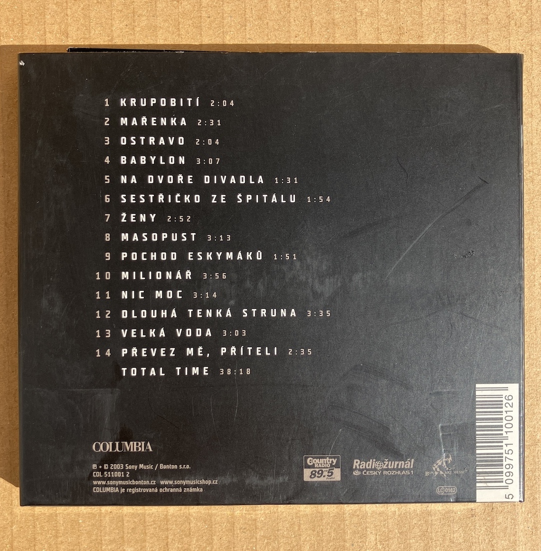 JAROMÍR NOHAVICA – BABYLON (CD) - Obrázek 3