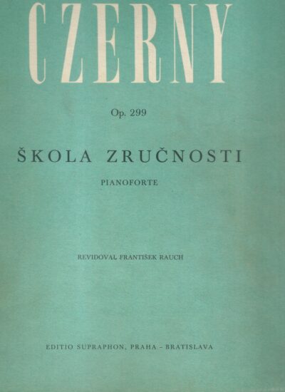 CZERNY ŠKOLA ŠKOLA ZRUČNOSTI