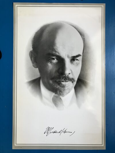 Lenin s podpisem A1 VLADIMIR ILJIČ LENIN
