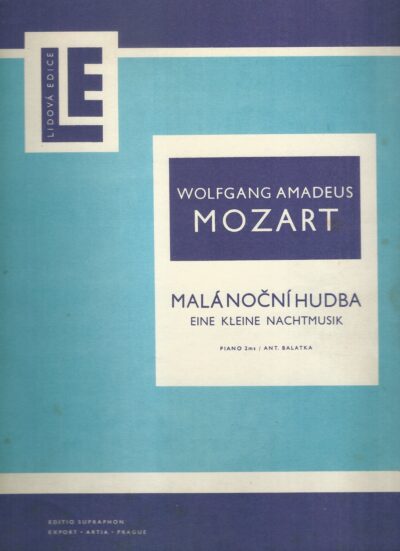 MOZART MALÁ NOČNÍ MALÁ NOČNÍ HUDBA