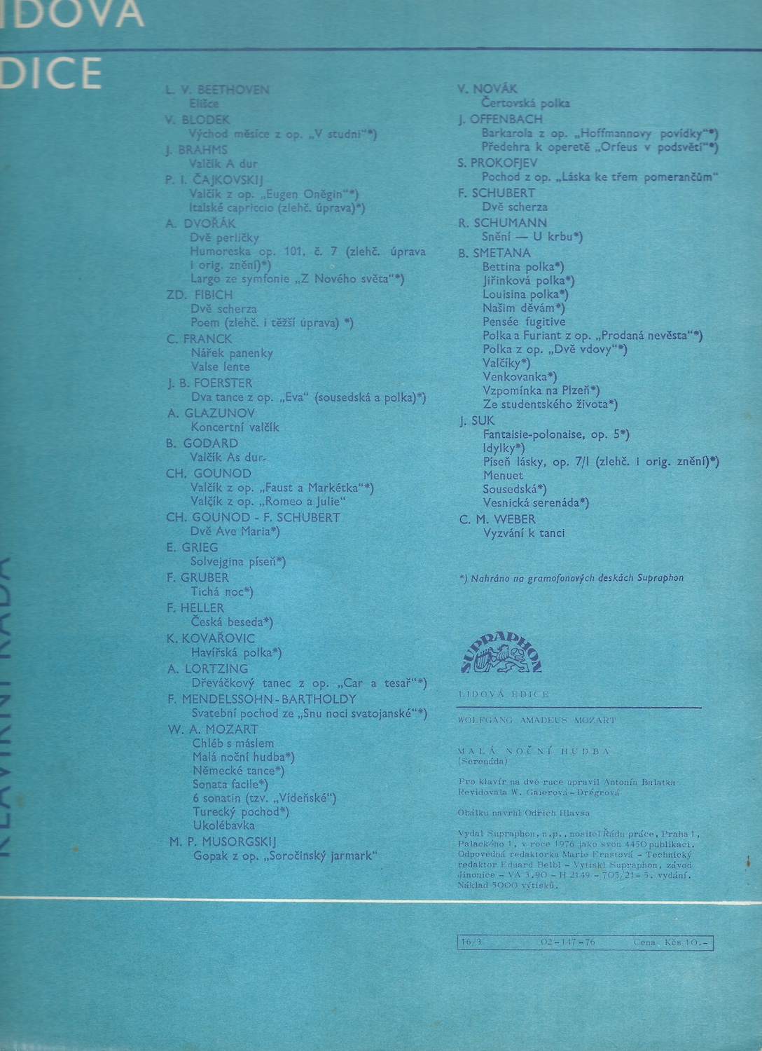 MALÁ NOČNÍ HUDBA - Obrázek 2