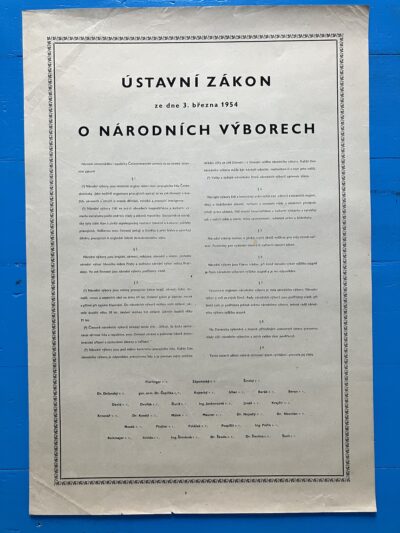 Ústavní zákon o NV ÚSTAVNÍ ZÁKON O NÁRODNÍCH VÝBORECH