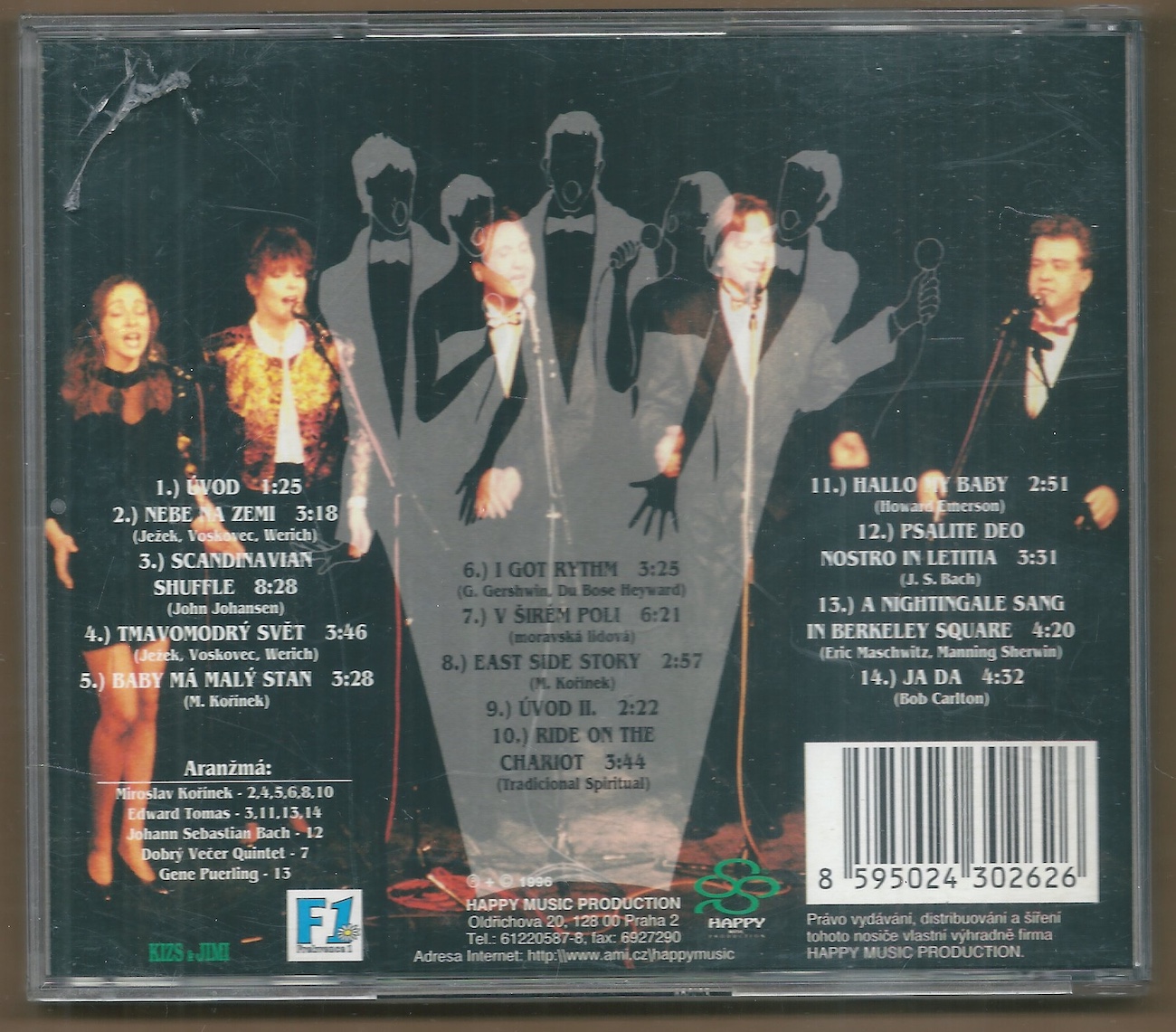 DOBRÝ VEČER QUINTET – „10 LET – LIVE“ (CD) - Obrázek 3