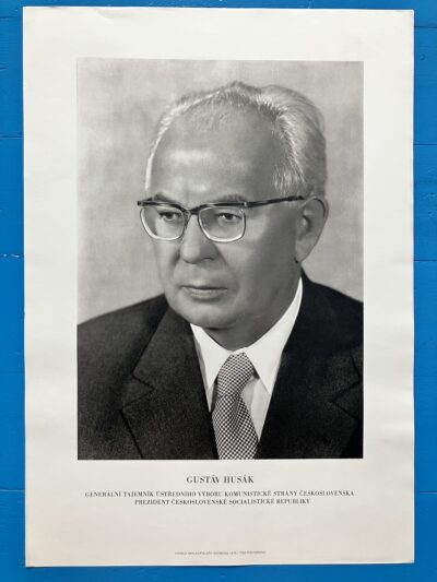 husák starší GUSTÁV HUSÁK - PREZIDENTSKÝ PLAKÁT