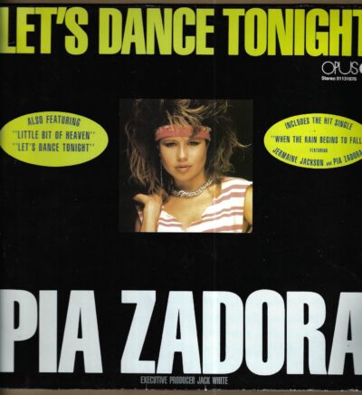 pia zadora PIA ZADORA – LET'S DANCE TONIGHT (LP)