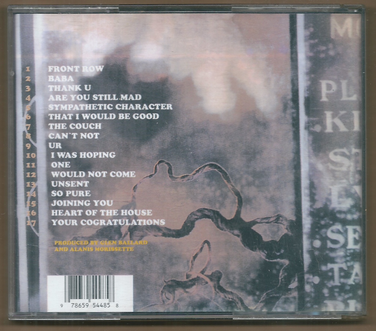 ALANIS MORISSETTE – SUPPOSED FORMER INFATUATION JUNKIE (CD) - Obrázek 3