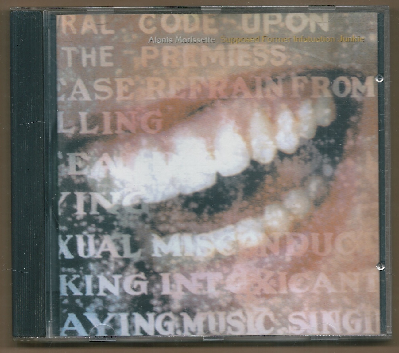 ALANIS MORISSETTE – SUPPOSED FORMER INFATUATION JUNKIE (CD)