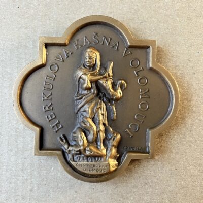 KAŠNA OLOMOUC HERKULOVA KAŠNA OLOMOUC - PAMĚTNÍ PLAKETA