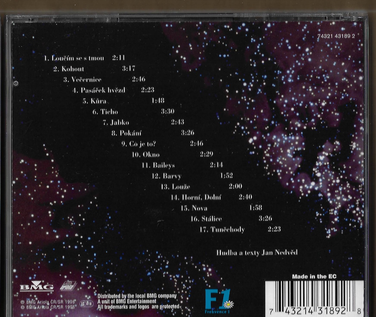 NEDVĚDI – PASÁČEK HVĚZD (CD) - Obrázek 2