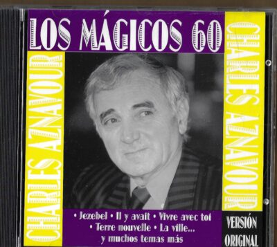 los magicos CHARLES AZNAVOUR – LOS MÁGICOS 60 (CD)