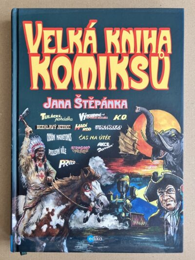 velká kniha komiksů jšt VELKÁ KNIHA KOMIKSŮ JANA ŠTĚPÁNKA