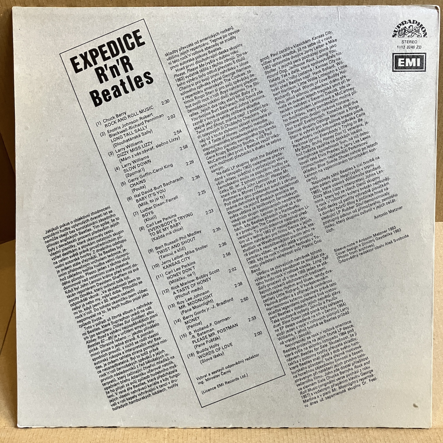 THE BEATLES – EXPEDICE R'n'R (LP) - Obrázek 2