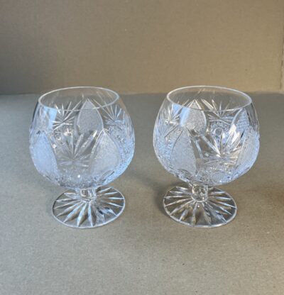 broušené sklenice BROUŠENÉ SKLENICE NA KOŇAK