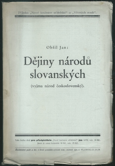dejnarodu DĚJINY NÁRODŮ SLOVANSKÝCH