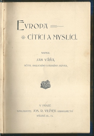 evropac EVROPA CÍTÍCÍ A MYSLÍCÍ