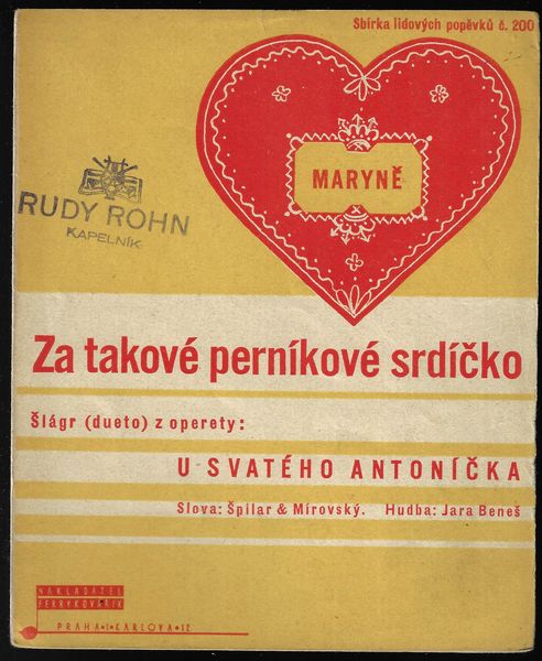 ZA TAKOVÉ PERNÍKOVÉ SRDÍČKO