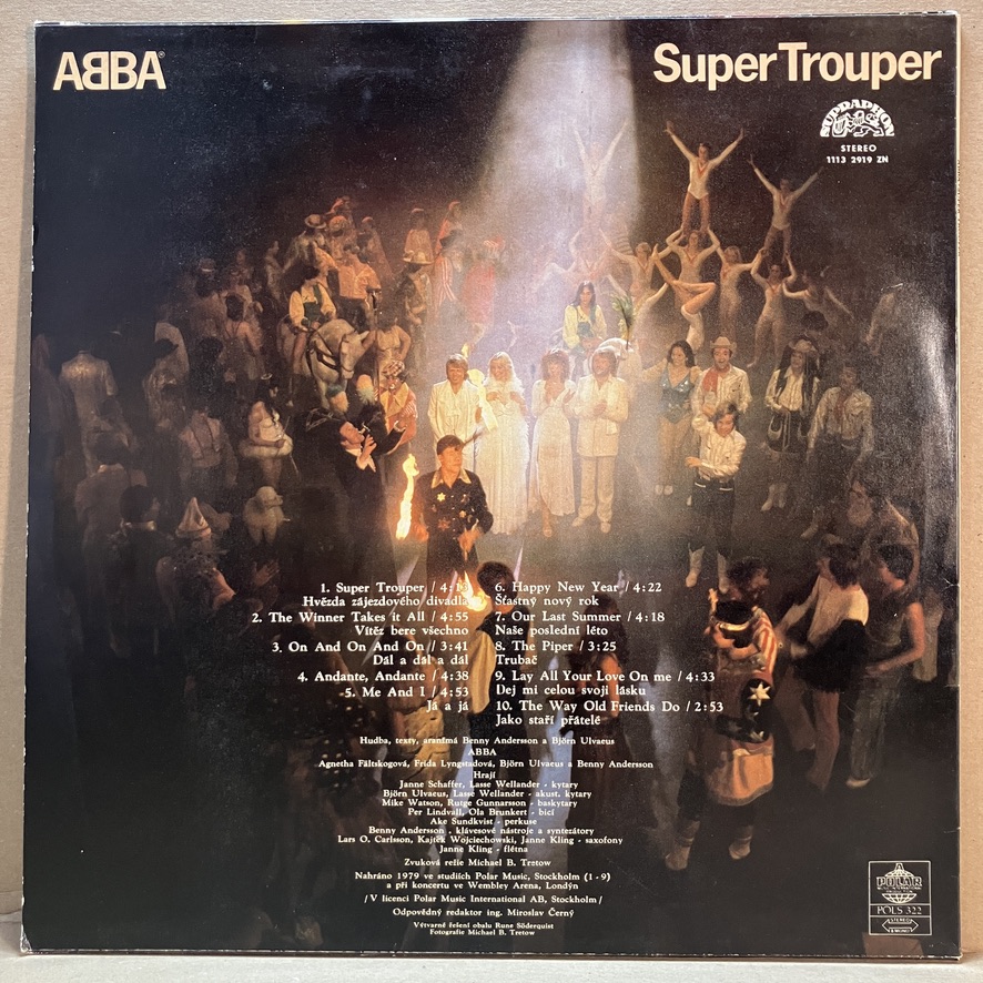 ABBA – SUPER TROUPER (LP) - Obrázek 2