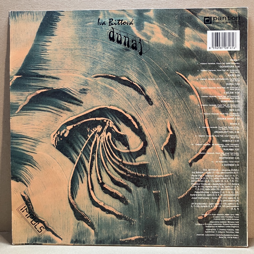 IVA BITTOVÁ & DUNAJ – DUNAJ (LP) - Obrázek 2