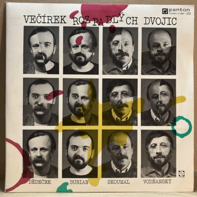 VEČÍREK ROZPADLÝCH DVOJIC BURAN, DĚDEČEK, SKOUMAL, VODŇANSKÝ – VEČÍREK ROZPADLÝCH DVOJIC (LP)