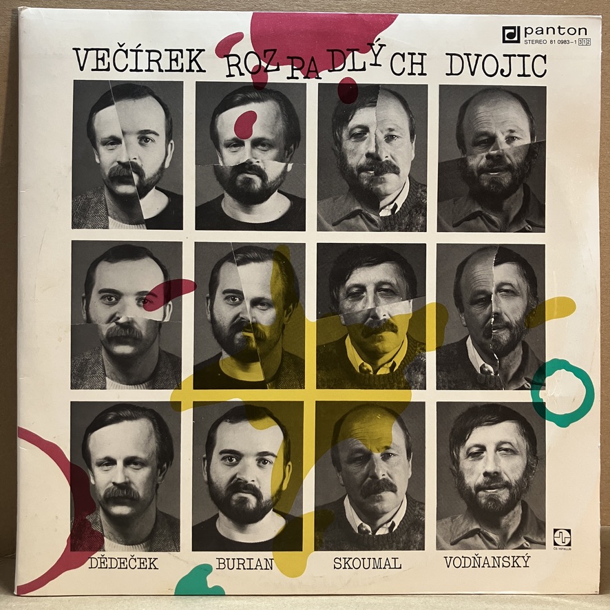 BURAN, DĚDEČEK, SKOUMAL, VODŇANSKÝ – VEČÍREK ROZPADLÝCH DVOJIC (LP)