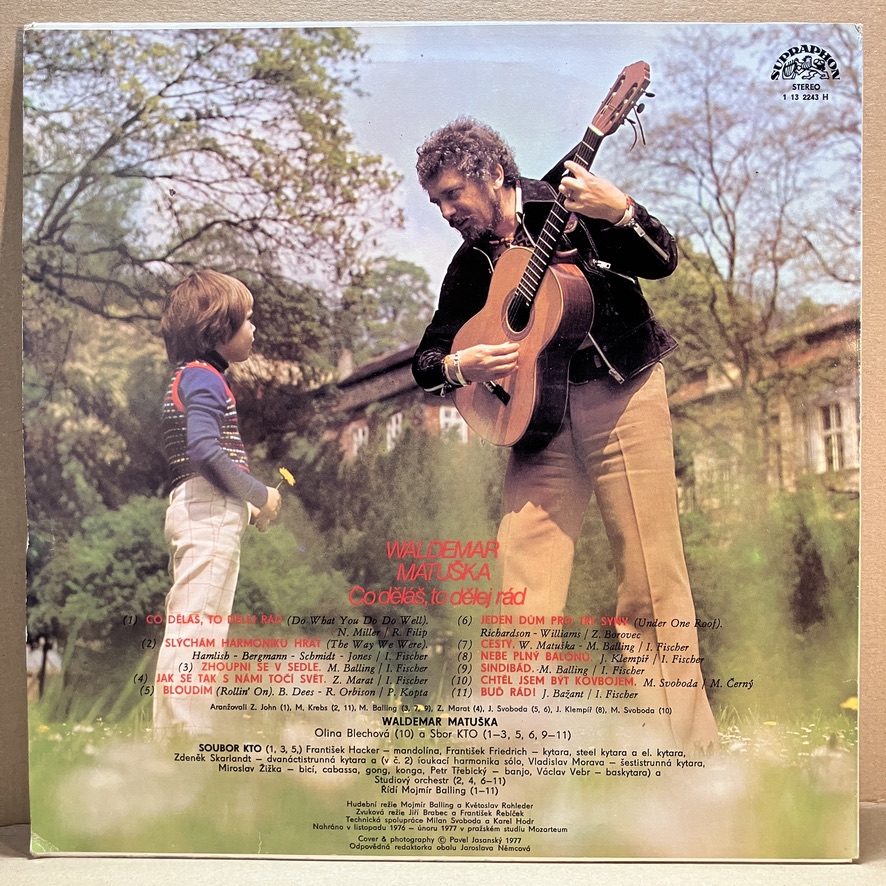 WALDEMAR MATUŠKA – CO DĚLÁŠ, TO DĚLEJ RÁD (LP) - Obrázek 2