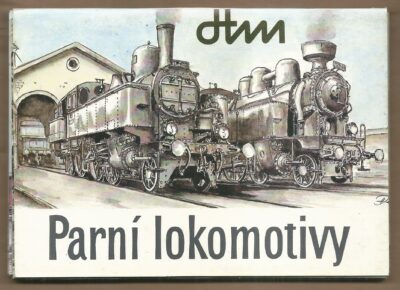 parni lokomotivy J. RACHOTA – PARNÍ LOKOMOTIVY (POHLEDNICE)