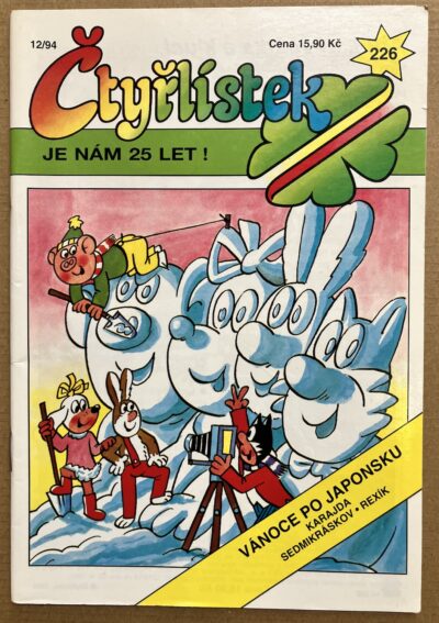 ČTYŘLÍSTEK – Č. 226 - VÁNOCE PO JAPONSKU