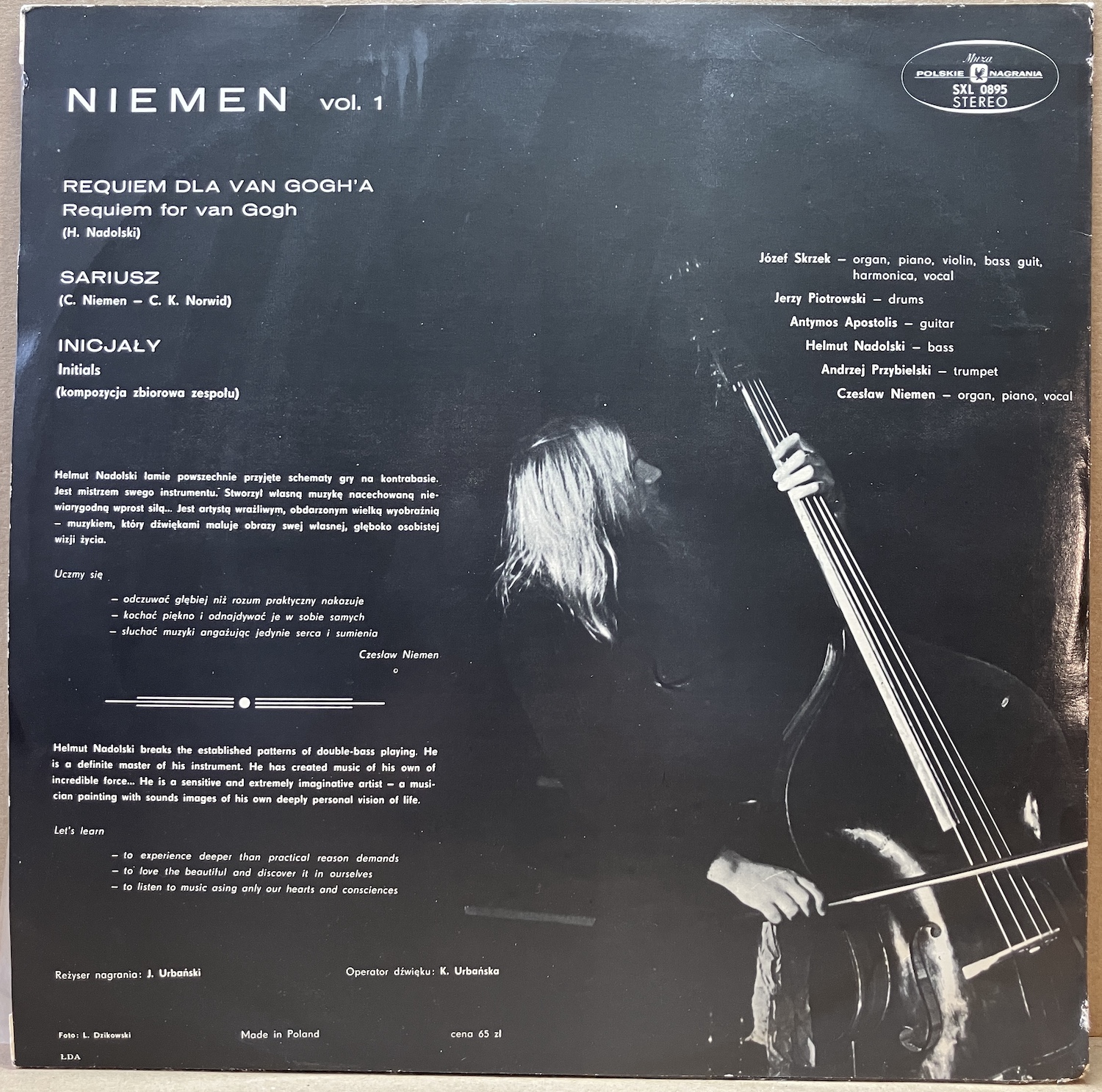 CZEŚLAW NIEMEN – NIEMEN VOL. 1 / VOL. 2 (LP) - Obrázek 2