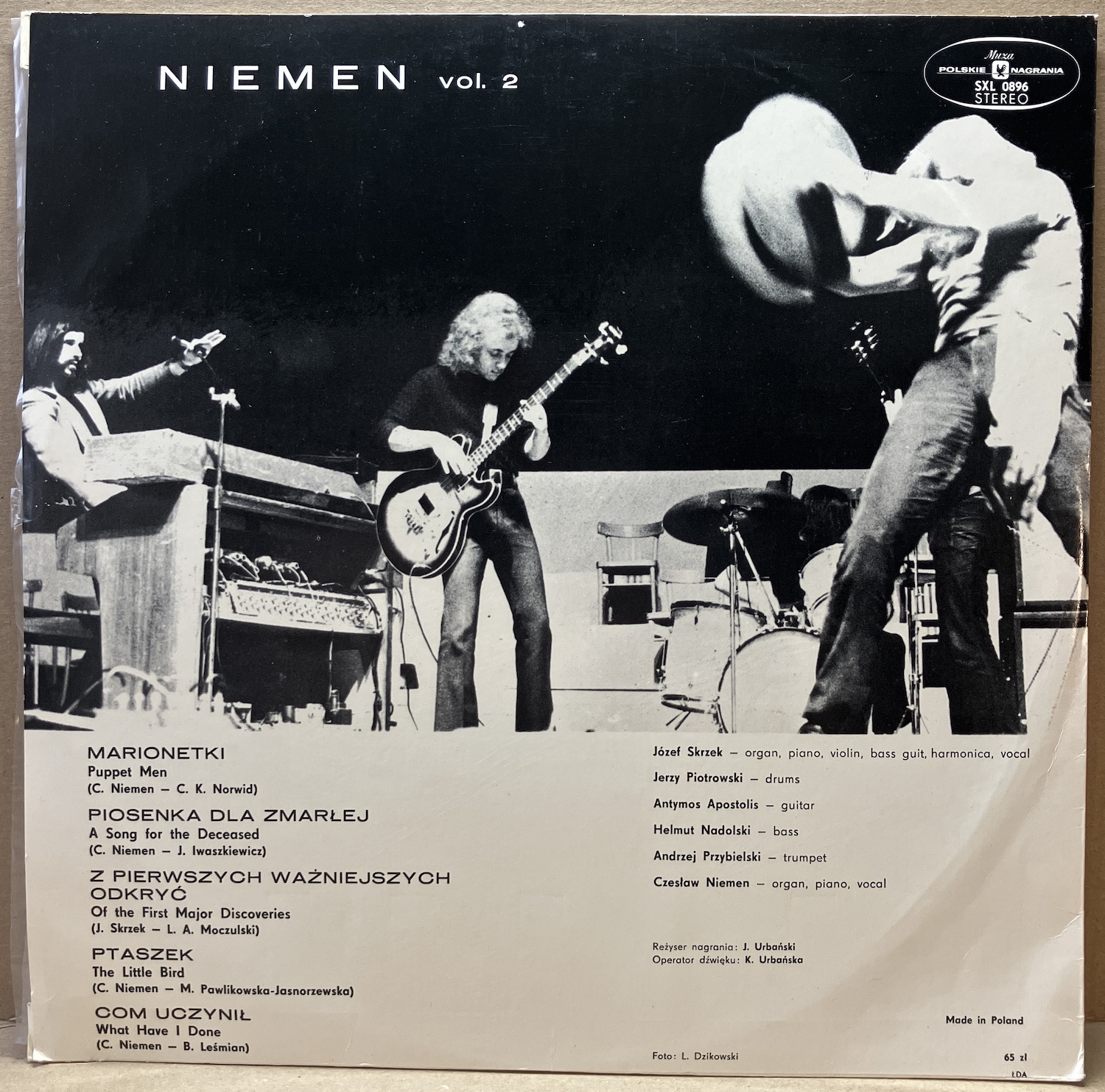 CZEŚLAW NIEMEN – NIEMEN VOL. 1 / VOL. 2 (LP) - Obrázek 4