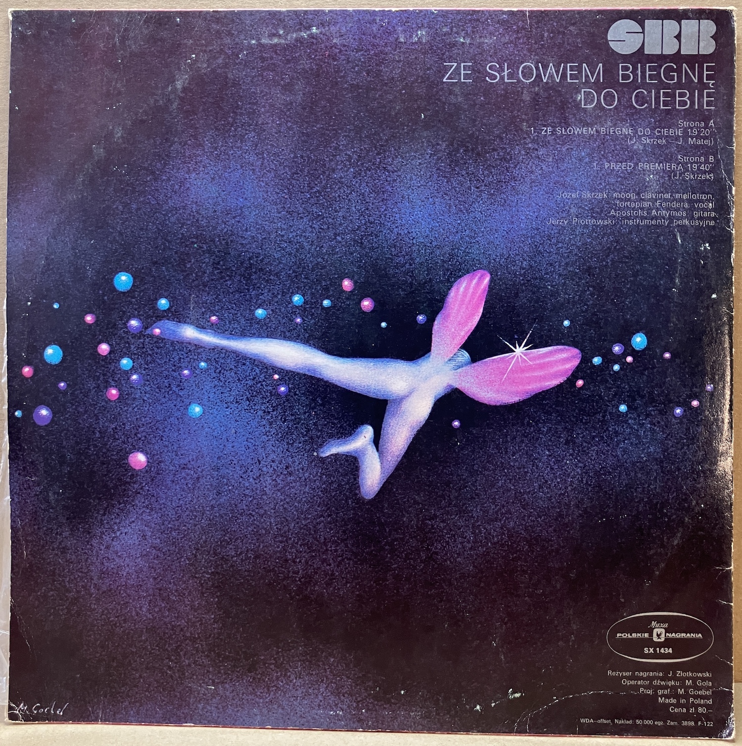 SBB – ZE SŁOWEM BIEGNĘ DO CIEBIE (LP) - Obrázek 2
