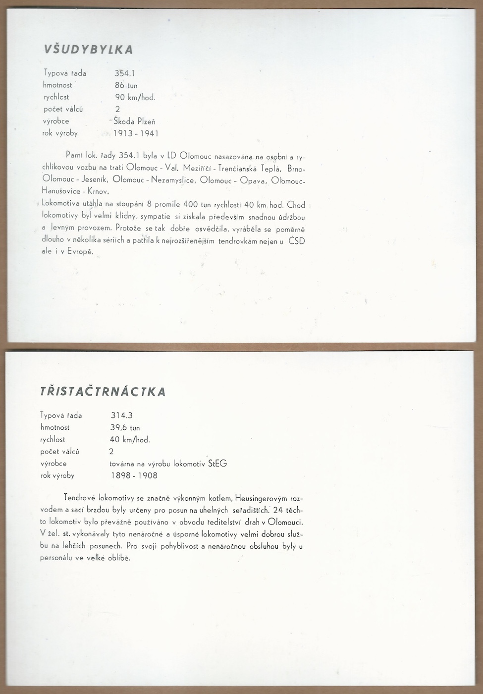 PARNÍ LOKOMOTIVY STŘEDNÍ DRÁHY - Obrázek 4