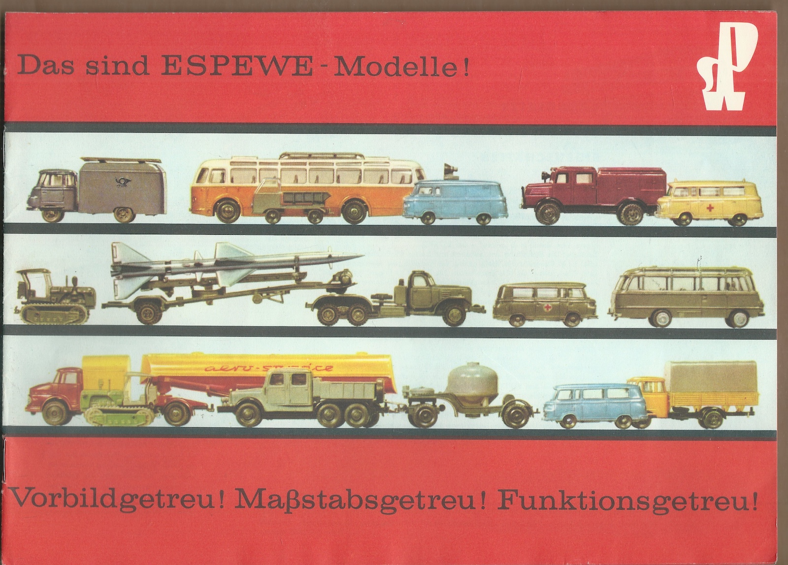 DAS SIND ESPEWE-MODELLE!