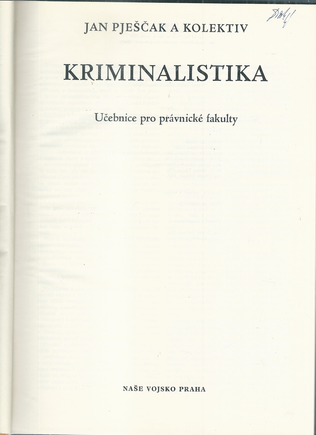 KRIMINALISTIKA - Obrázek 2
