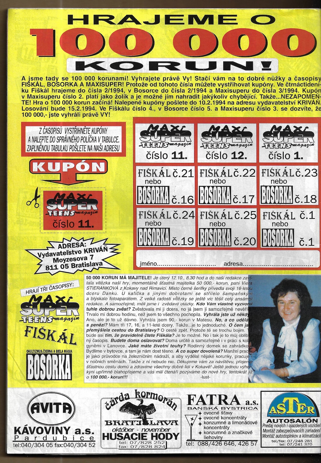 MAXISUPER 11/1993 - Obrázek 2