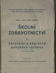 ŠKOLNÍ ZDRAVOTNICTVÍ